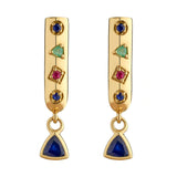 Aria Prism Totems Earrings - Zen Diamond India
