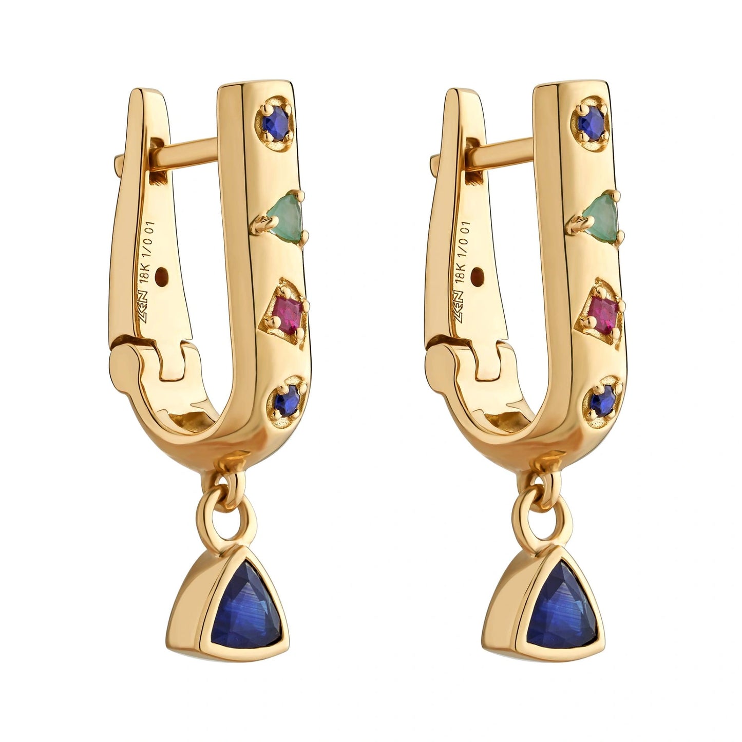 Aria Prism Totems Earrings - Zen Diamond India