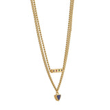 Aria Mosaic Bar Layer Necklace - Zen Diamond India