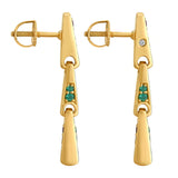 Aria Scarlet Taper Drops - Zen Diamond India
