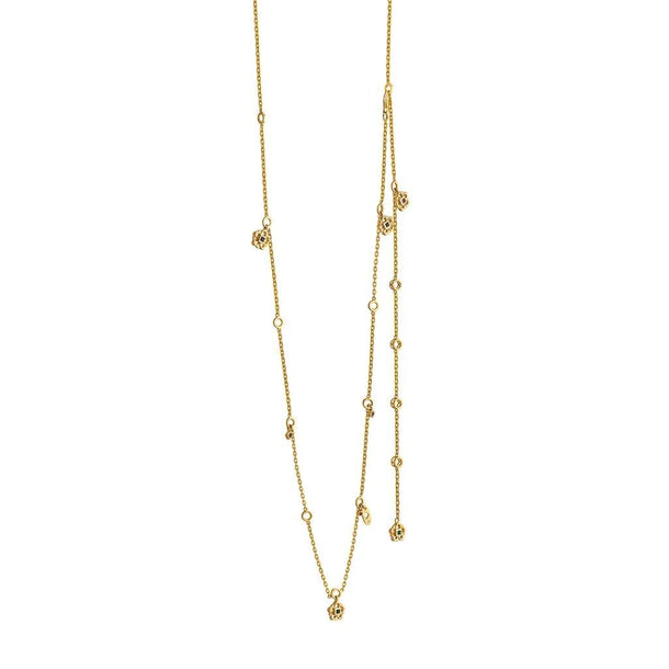 Aria Petal Path Necklace - Zen Diamond India