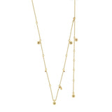 Aria Petal Path Necklace - Zen Diamond India