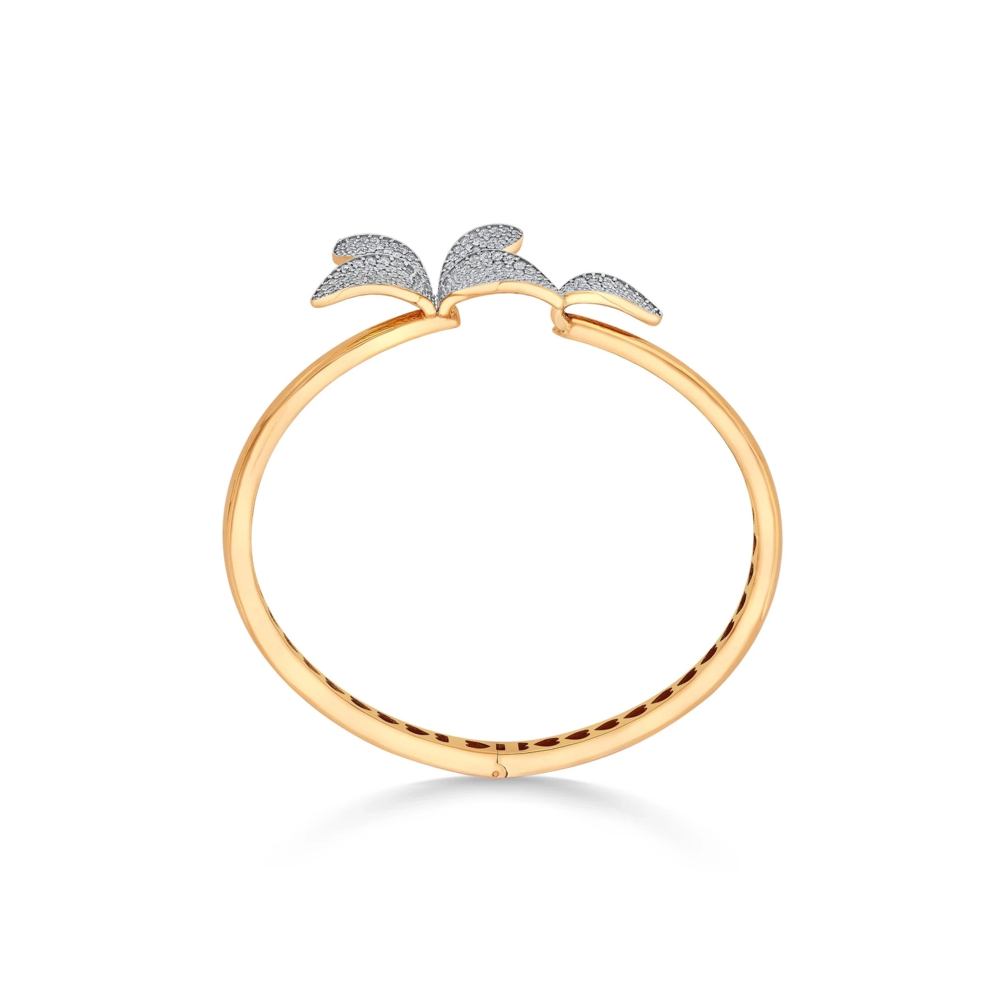 Bloom Petal Radiance Bracelet - Zen Diamond India