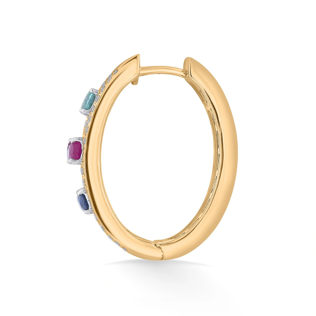 Toren Vivid Harmony Luxe Earrings - Zen Diamond India