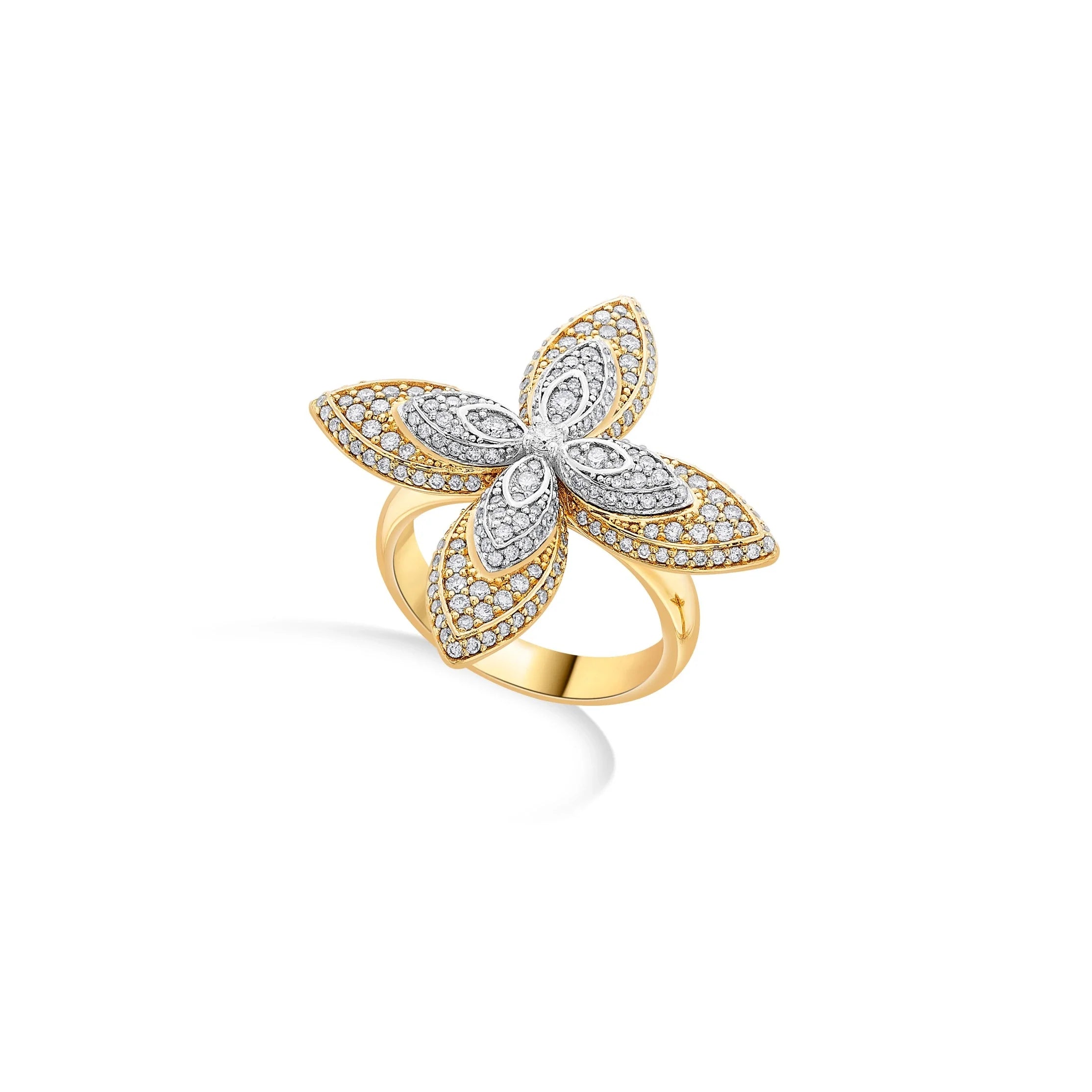 Bloom Royale Diamond Ring - Zen Diamond India