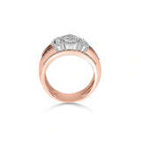 Enchante Royal Diamond Citadel Stacker Ring - Zen Diamond India