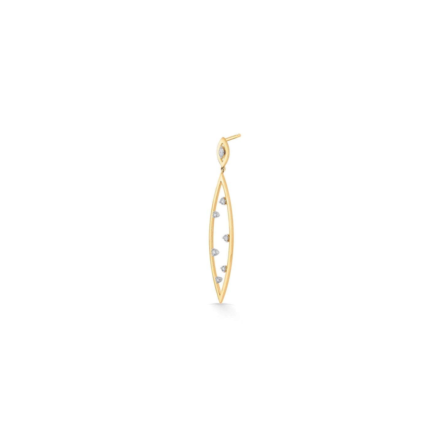 Soirée Sleek Luxe Diamond Drops - Zen Diamond India