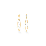 Soirée Sleek Luxe Diamond Drops - Zen Diamond India
