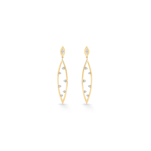 Soirée Sleek Luxe Diamond Drops - Zen Diamond India