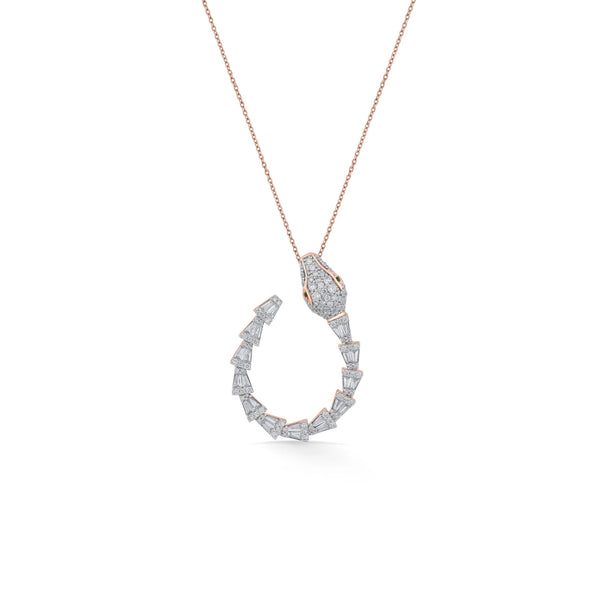 Enchante Serpentine Dazzle Pendant - Zen Diamond India