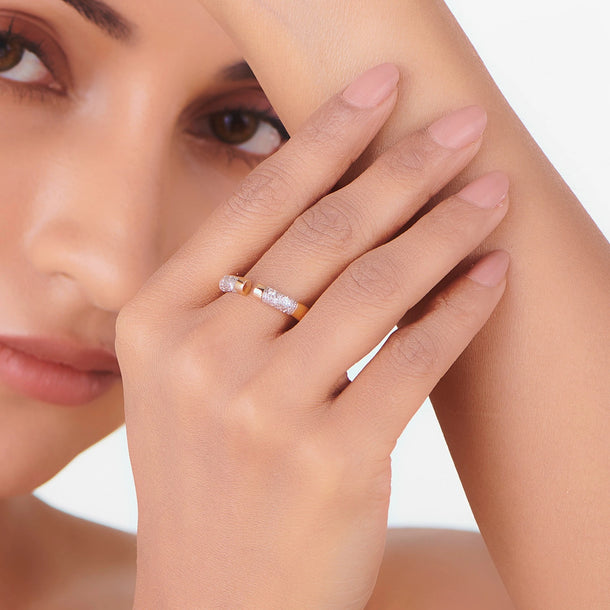 Soiree Textura Shine Statement Ring
