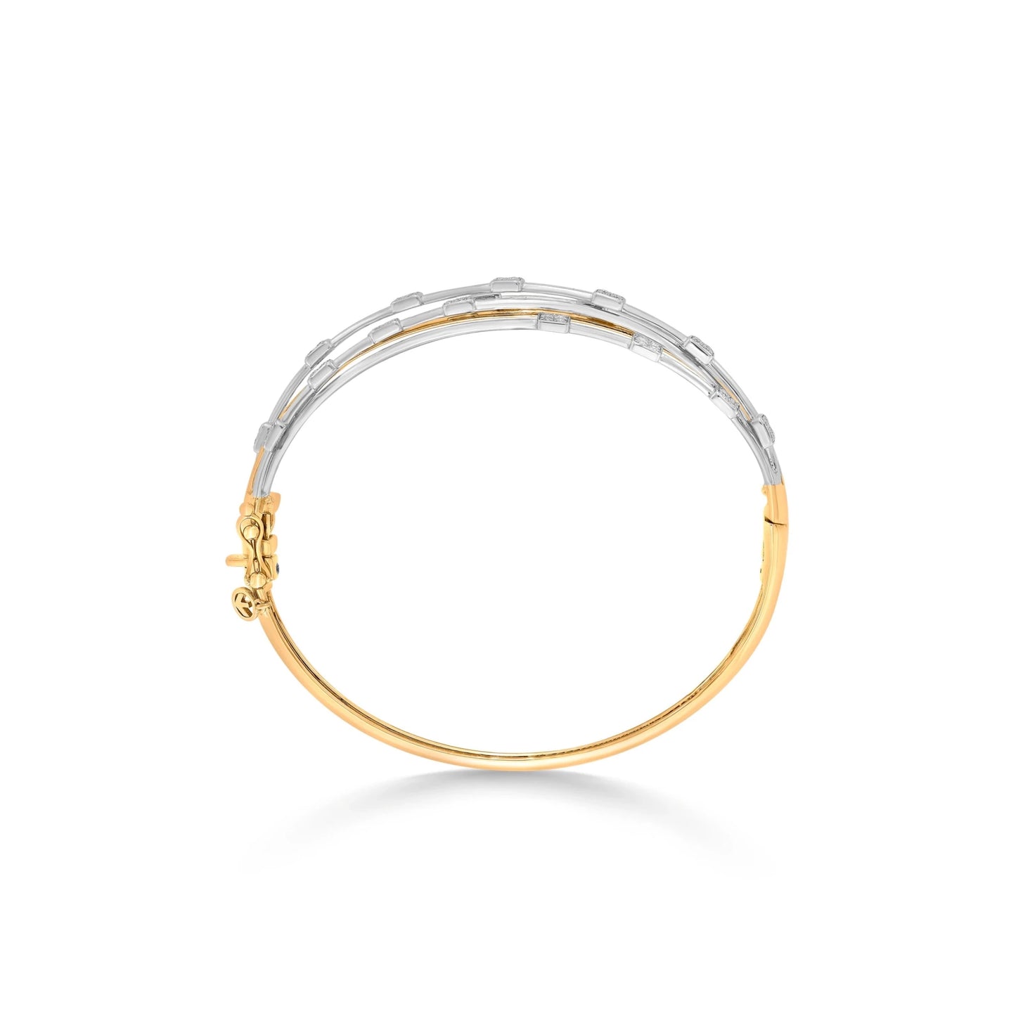 Enchante Quadra - Pop Cuff Bracelet - Zen Diamond India