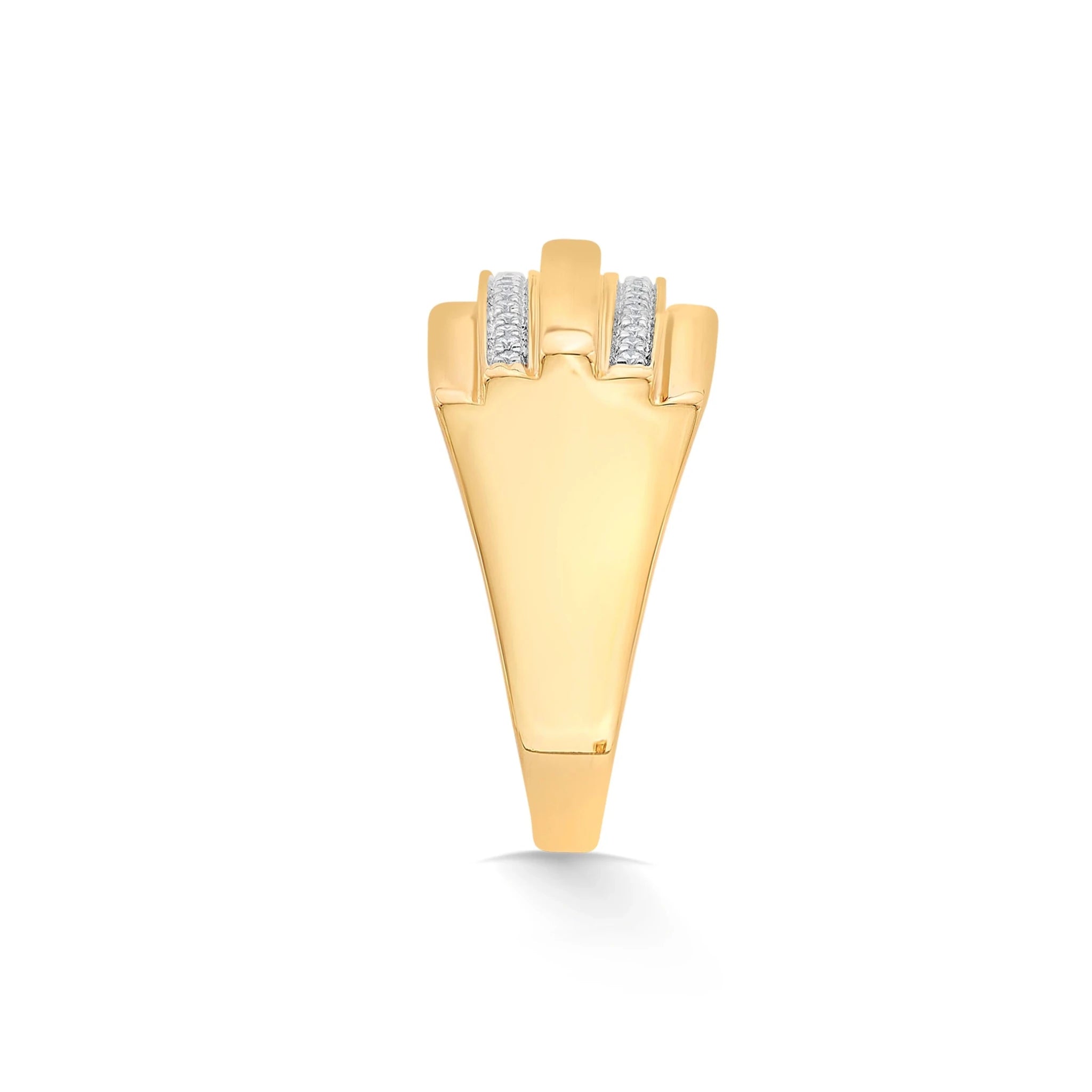 Soiree Gleam Layer Diamond Band - Zen Diamond India