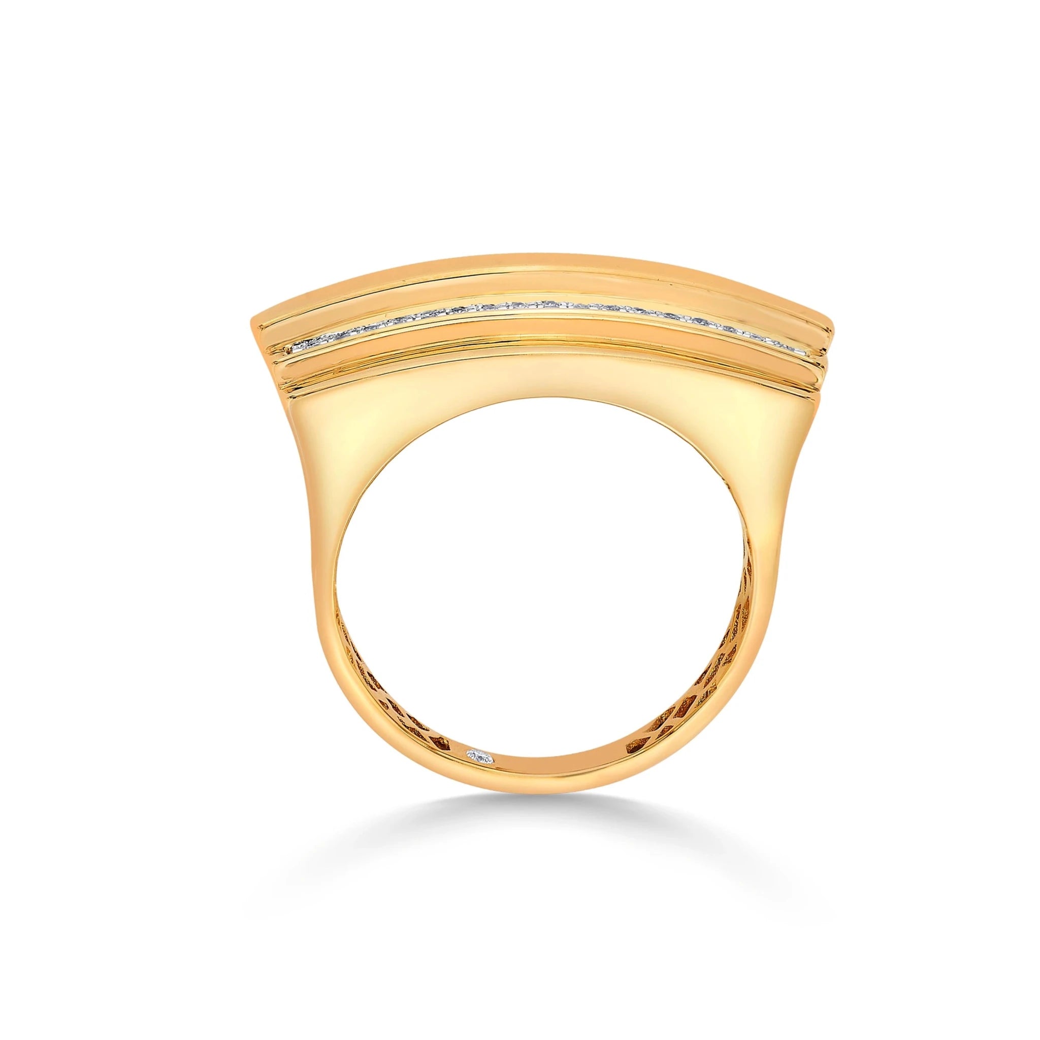 Soiree Gleam Layer Diamond Band - Zen Diamond India