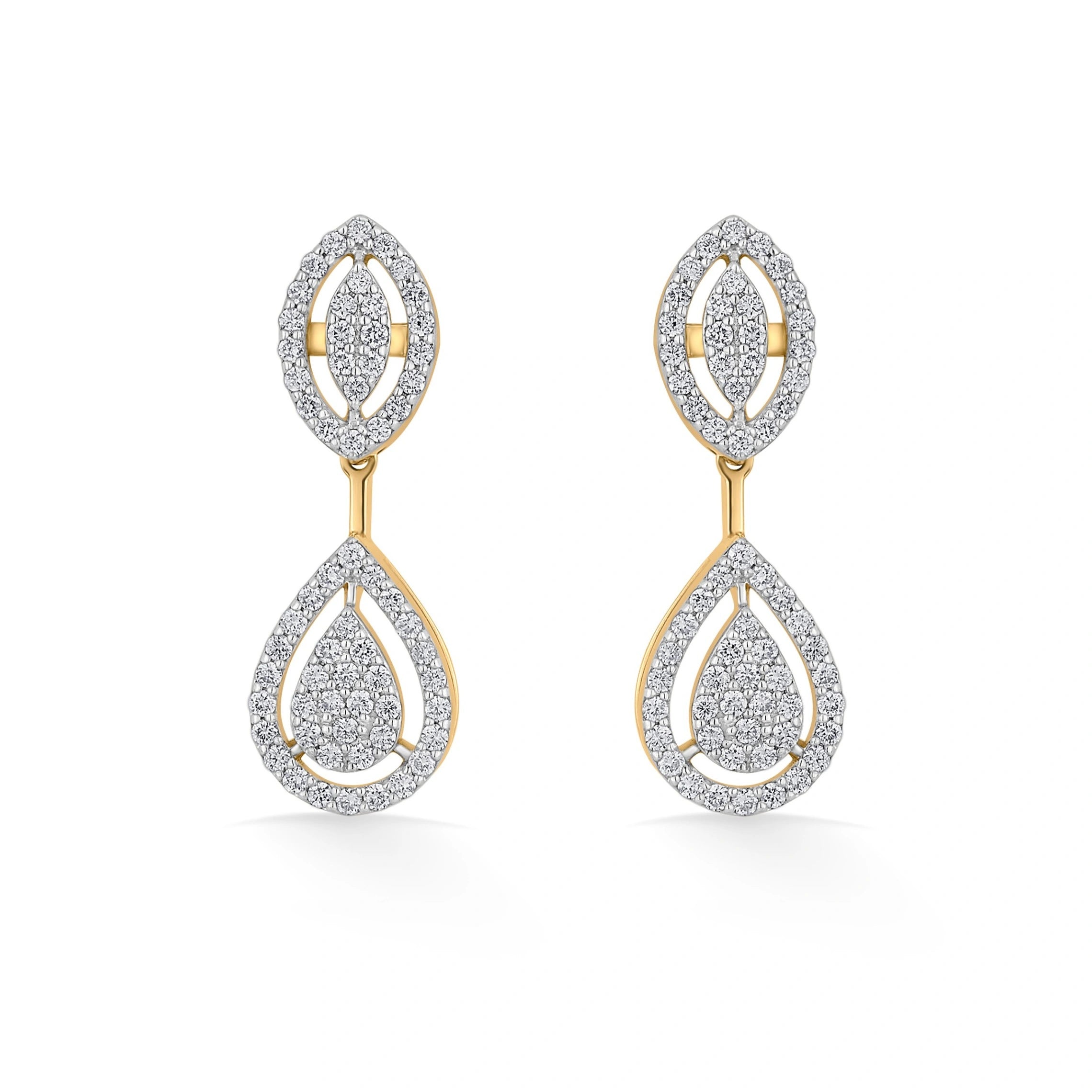 Enchante Radiant Glow Dangle Drops - Zen Diamond India