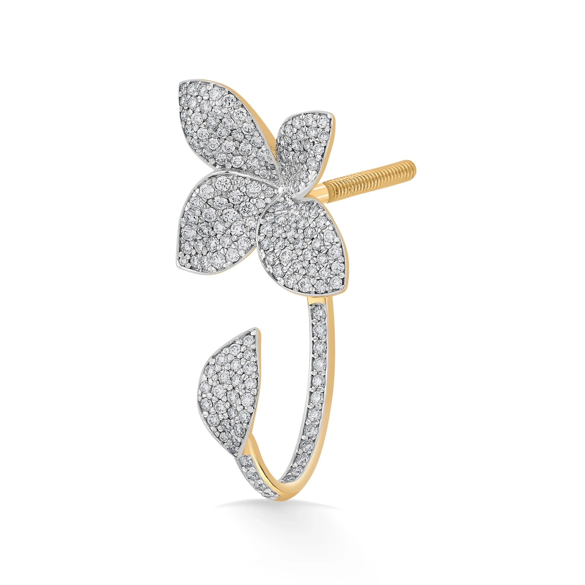 Bloom Trail Earrings - Zen Diamond India