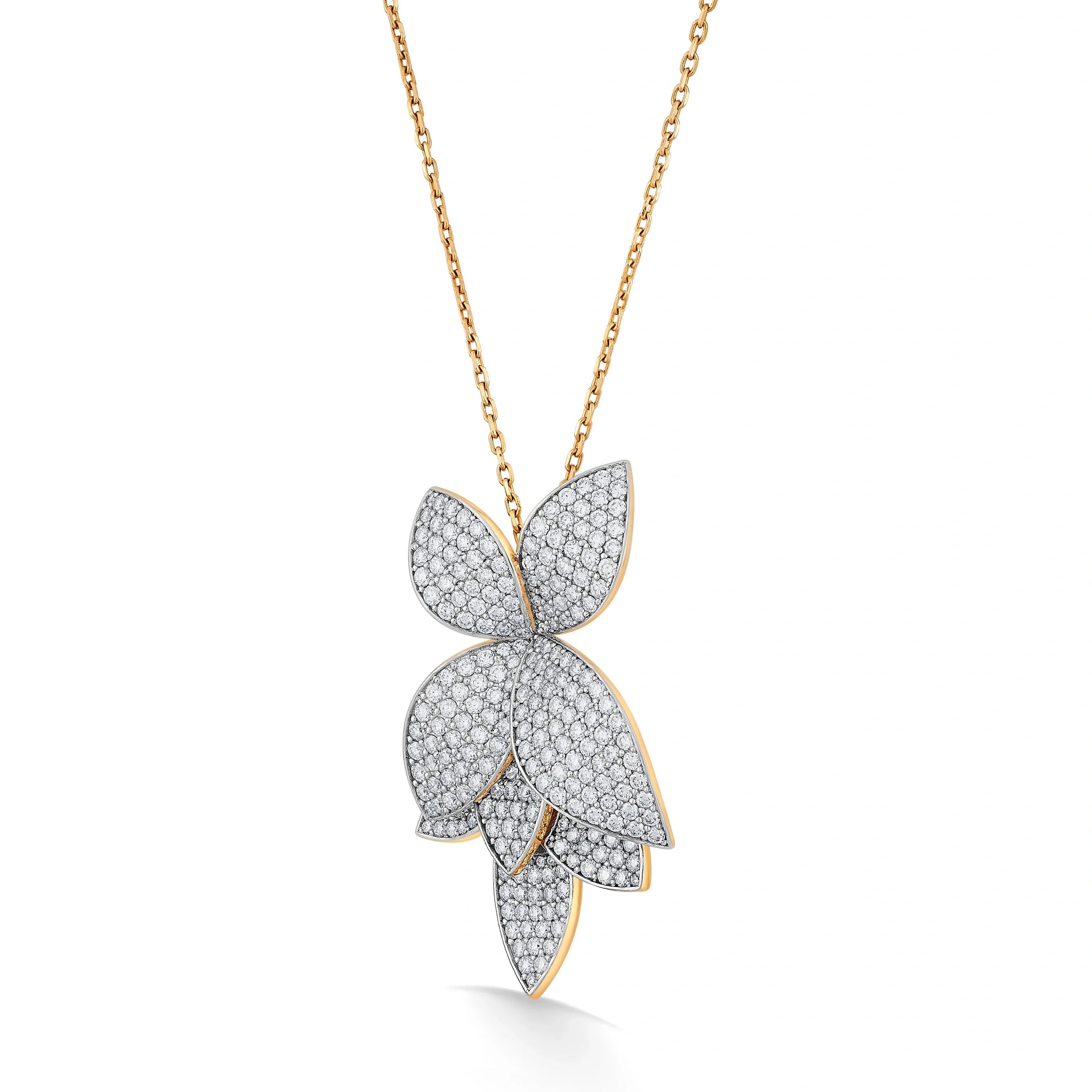 Bloom Royale Diamond Pendant - Zen Diamond India
