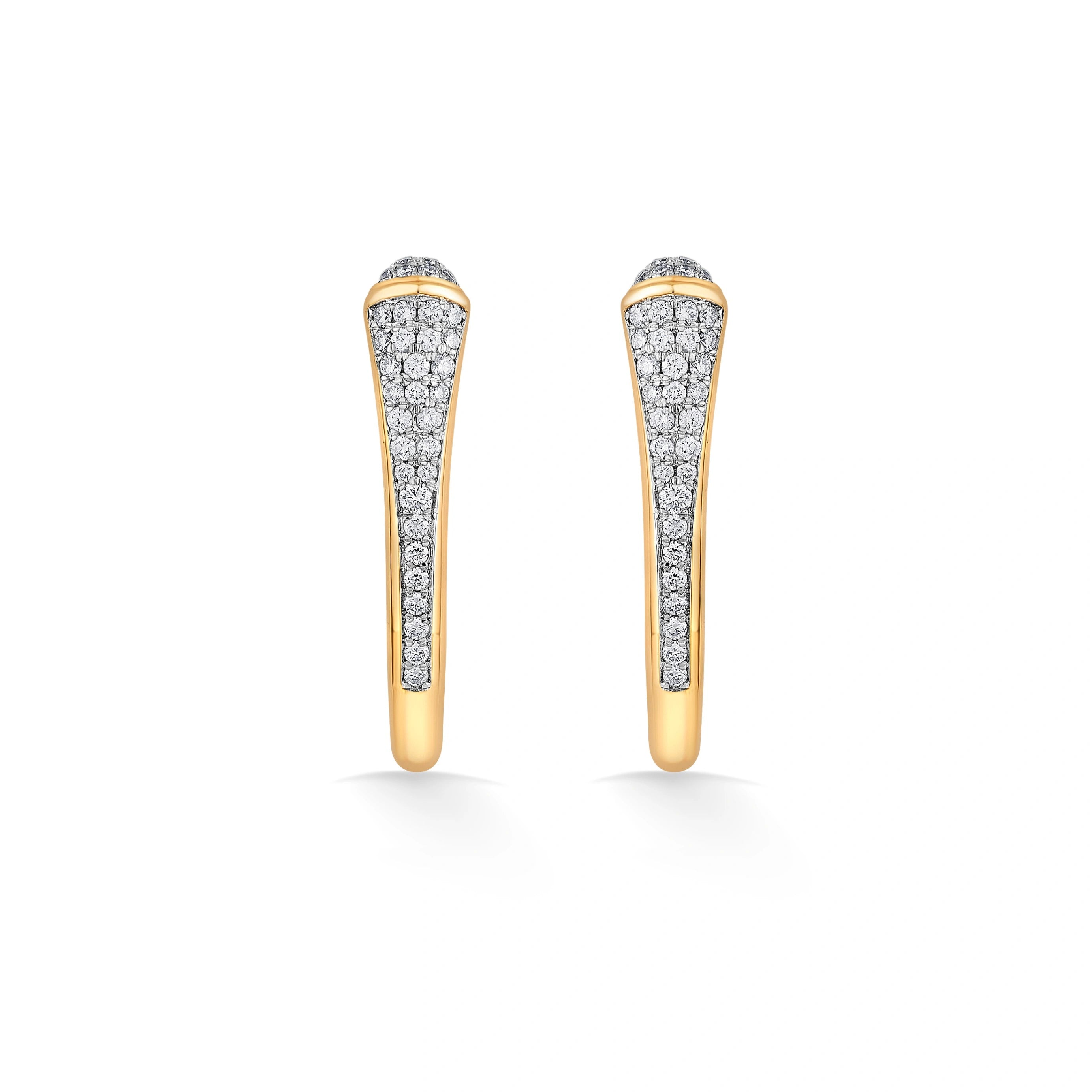 Soiree Gleamline Diamond Elegance Earrings - Zen Diamond India