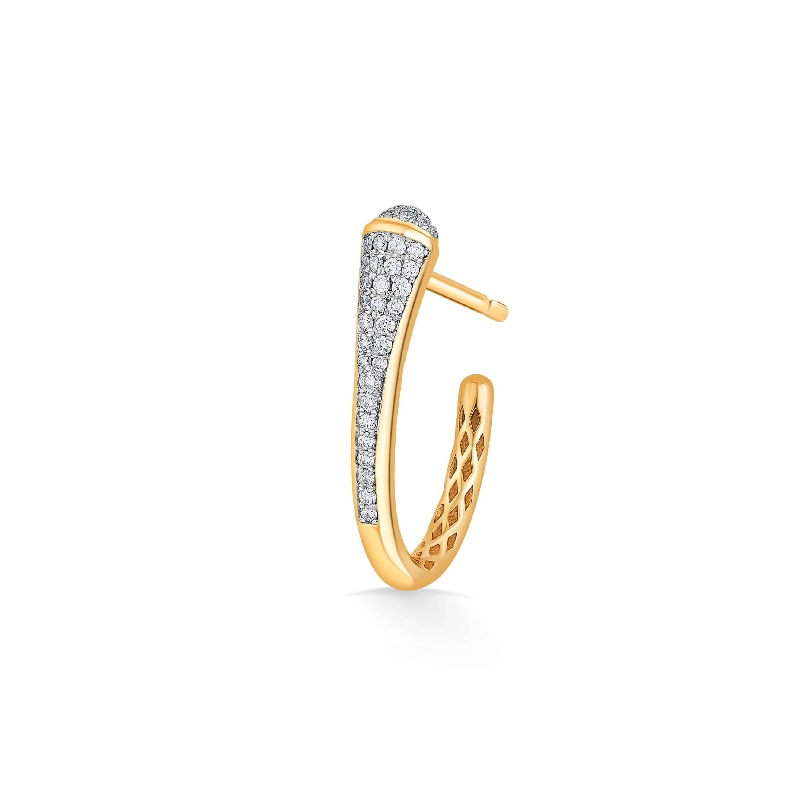 Soiree Gleamline Diamond Elegance Earrings - Zen Diamond India