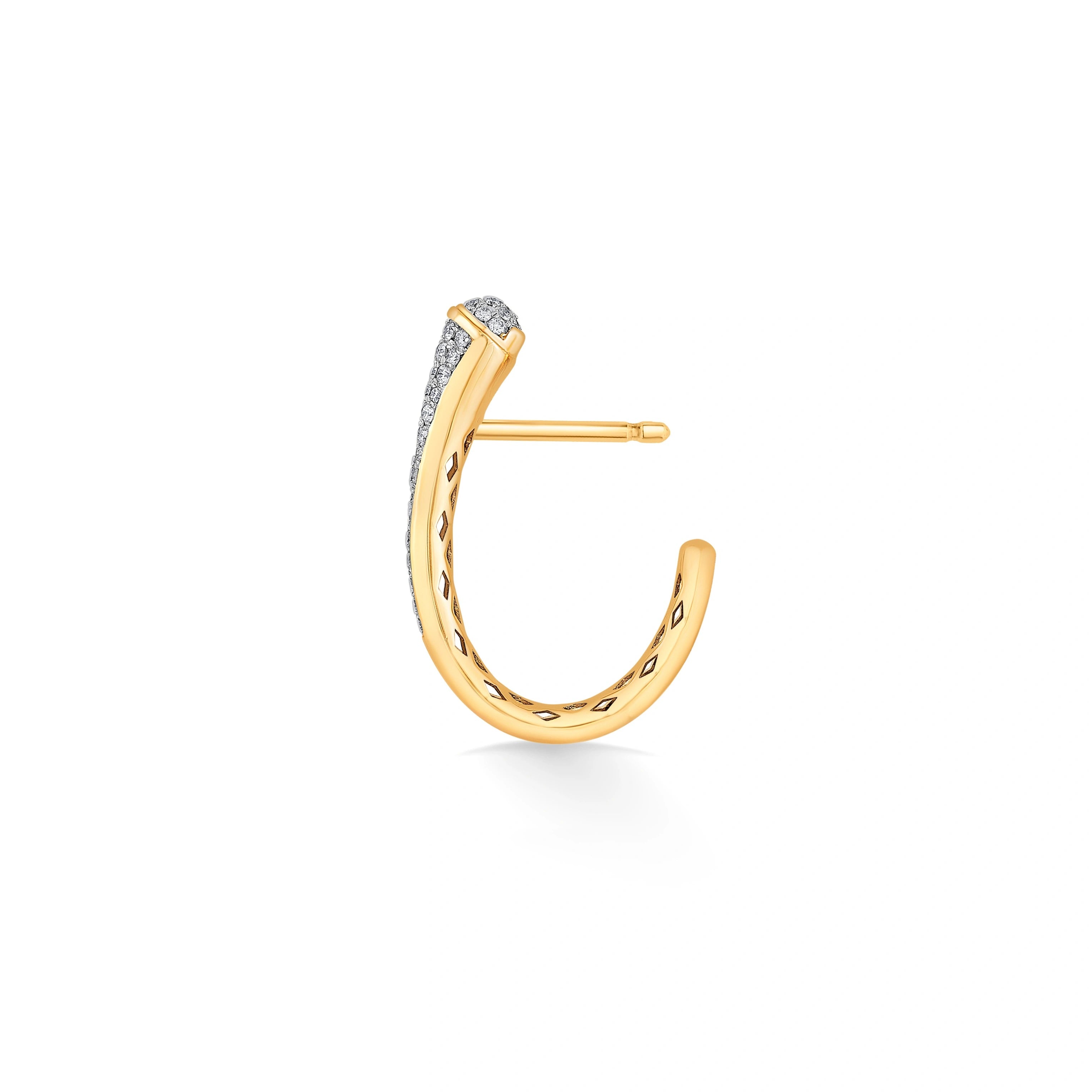 Soiree Gleamline Diamond Elegance Earrings - Zen Diamond India