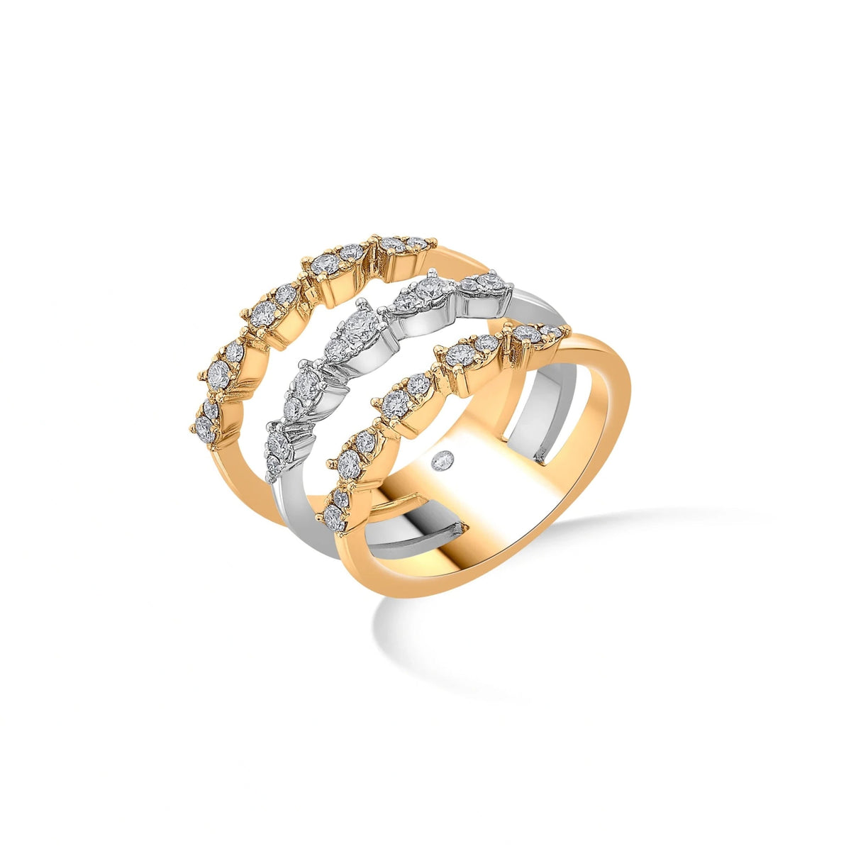Enchante Intertwined Sparkle Band - Zen Diamond India