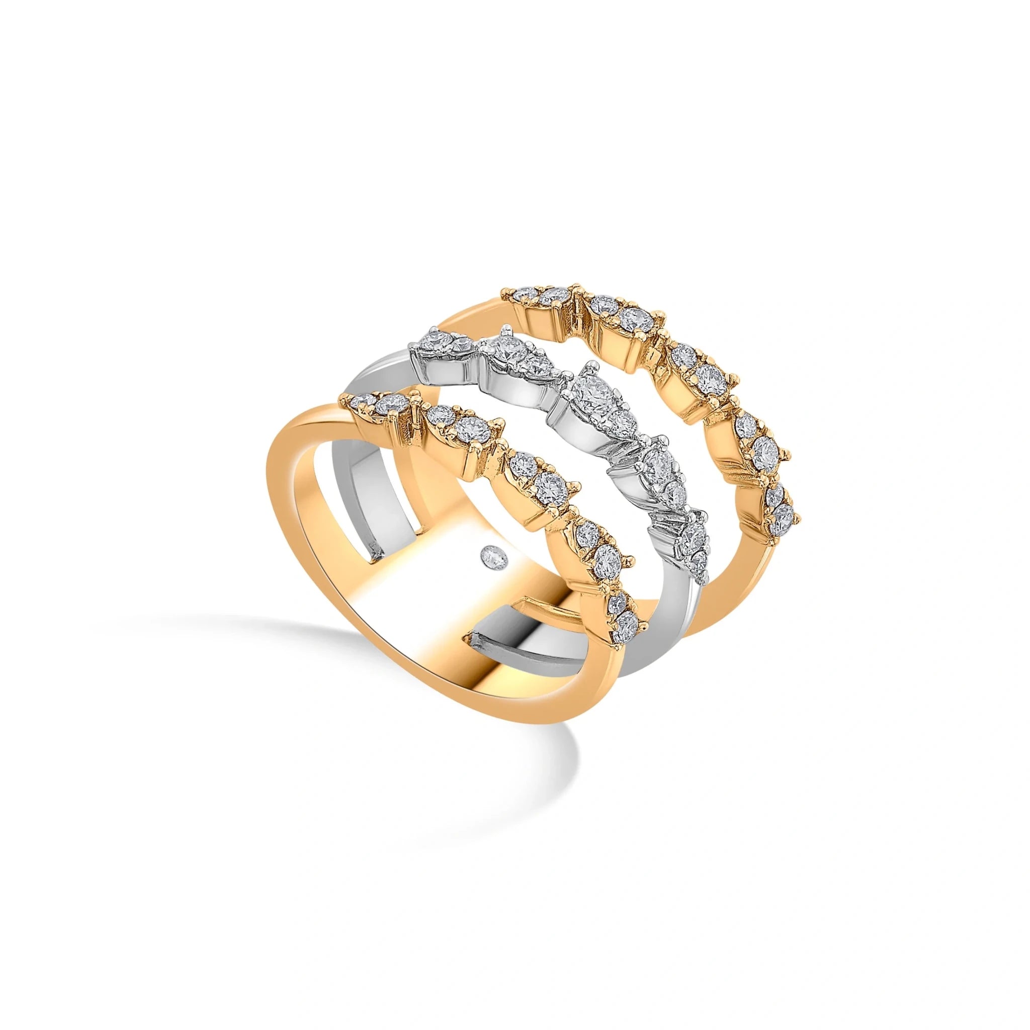 Enchante Intertwined Sparkle Band - Zen Diamond India