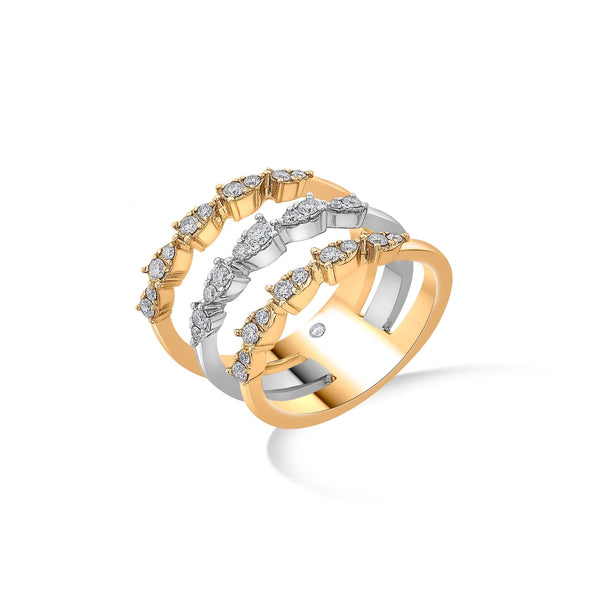 Enchante Intertwined Sparkle Band - Zen Diamond India