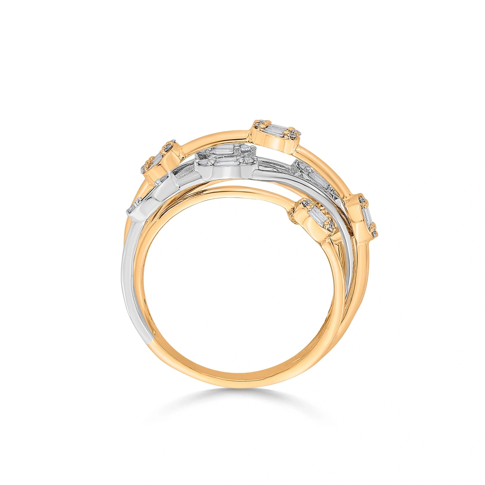 Enchante Intertwined Sparkle Band - Zen Diamond India