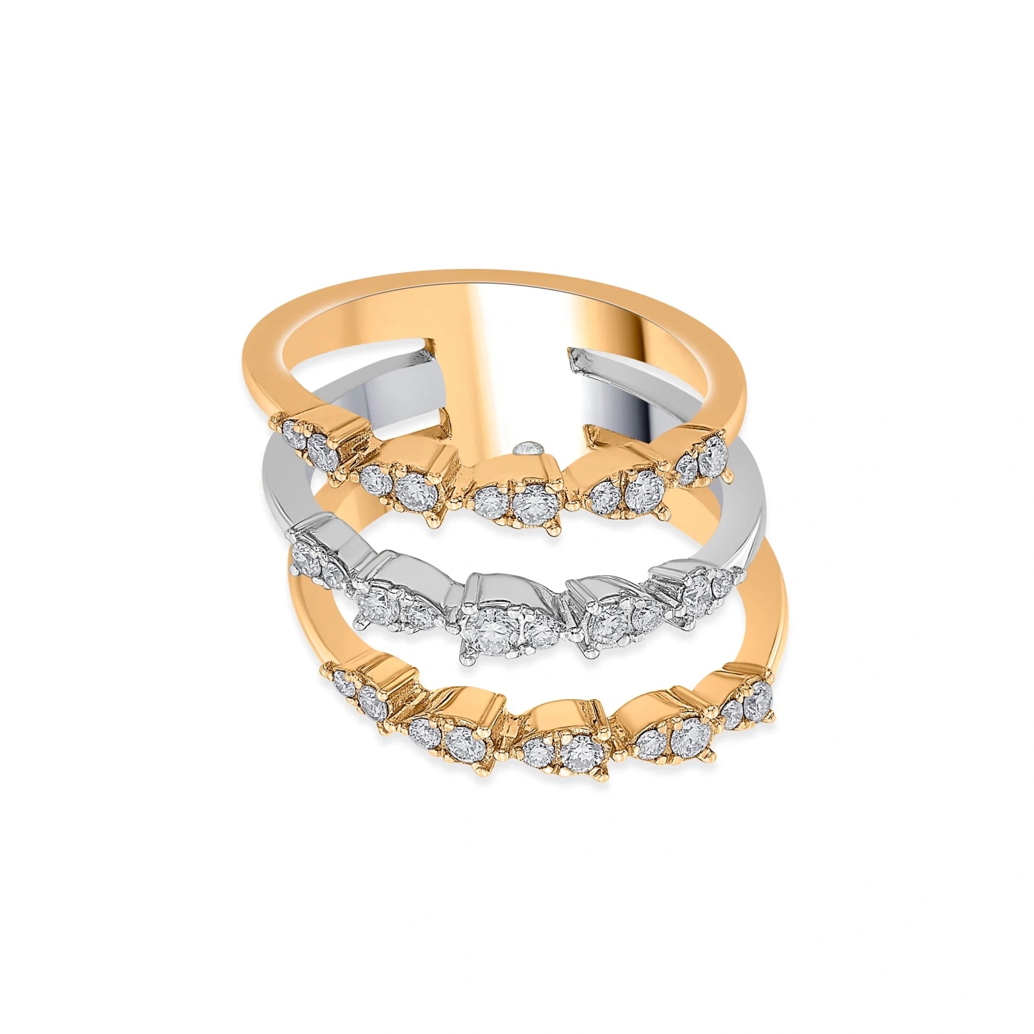Enchante Intertwined Sparkle Band - Zen Diamond India