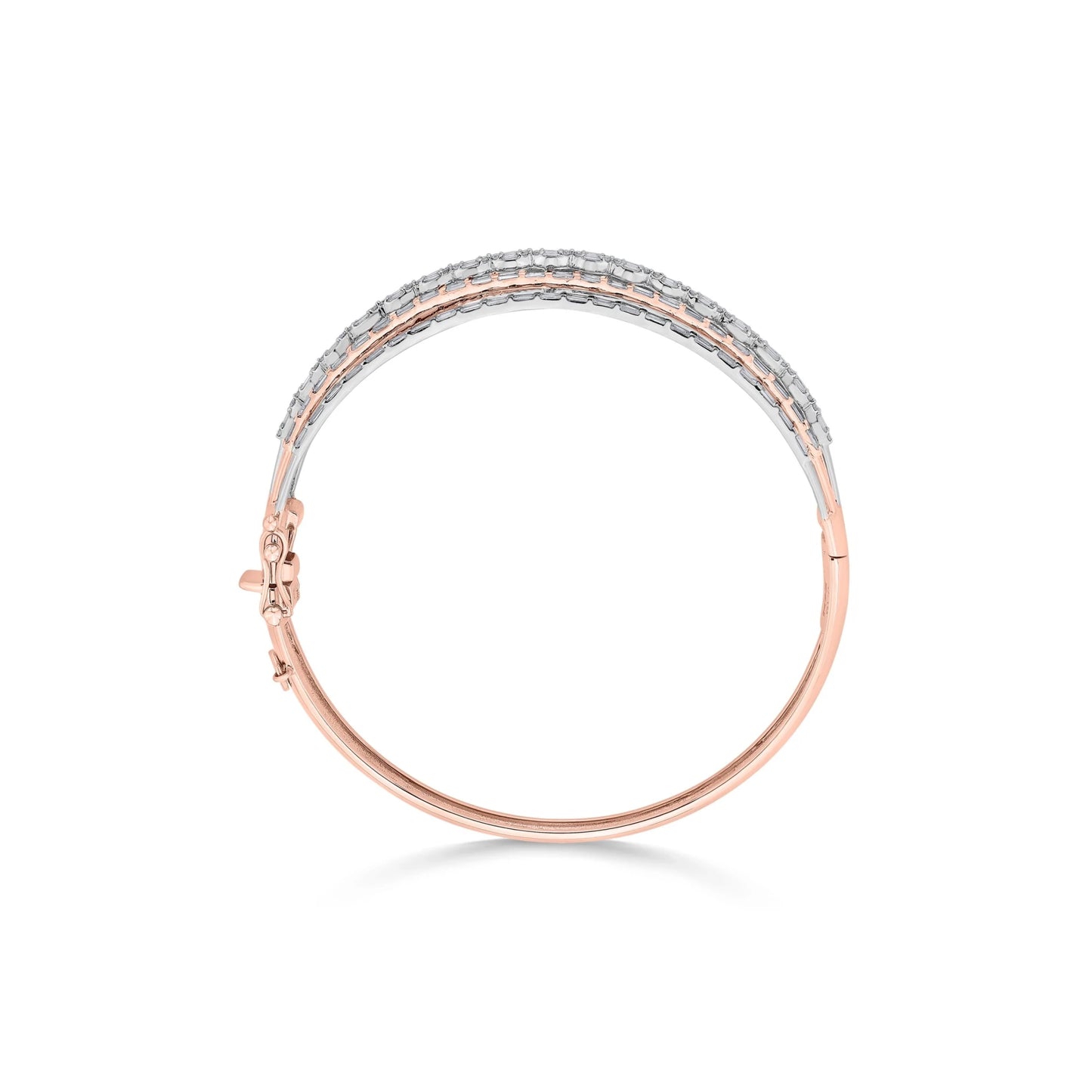 Enchante Triple - Track Radiance Bracelet - Zen Diamond India