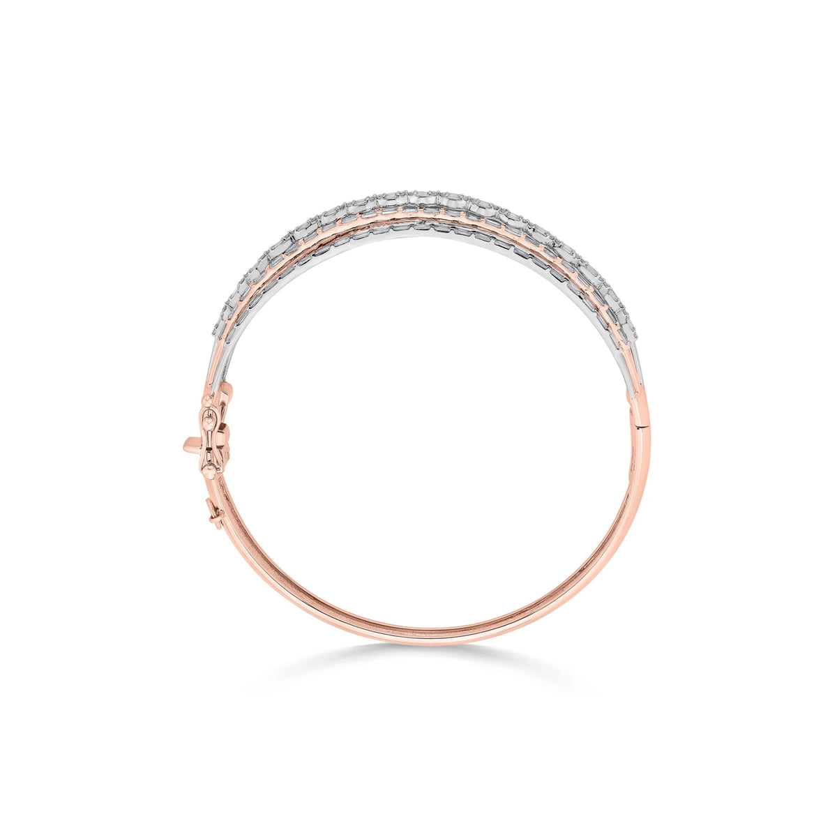 Enchante Triple - Track Radiance Bracelet - Zen Diamond India