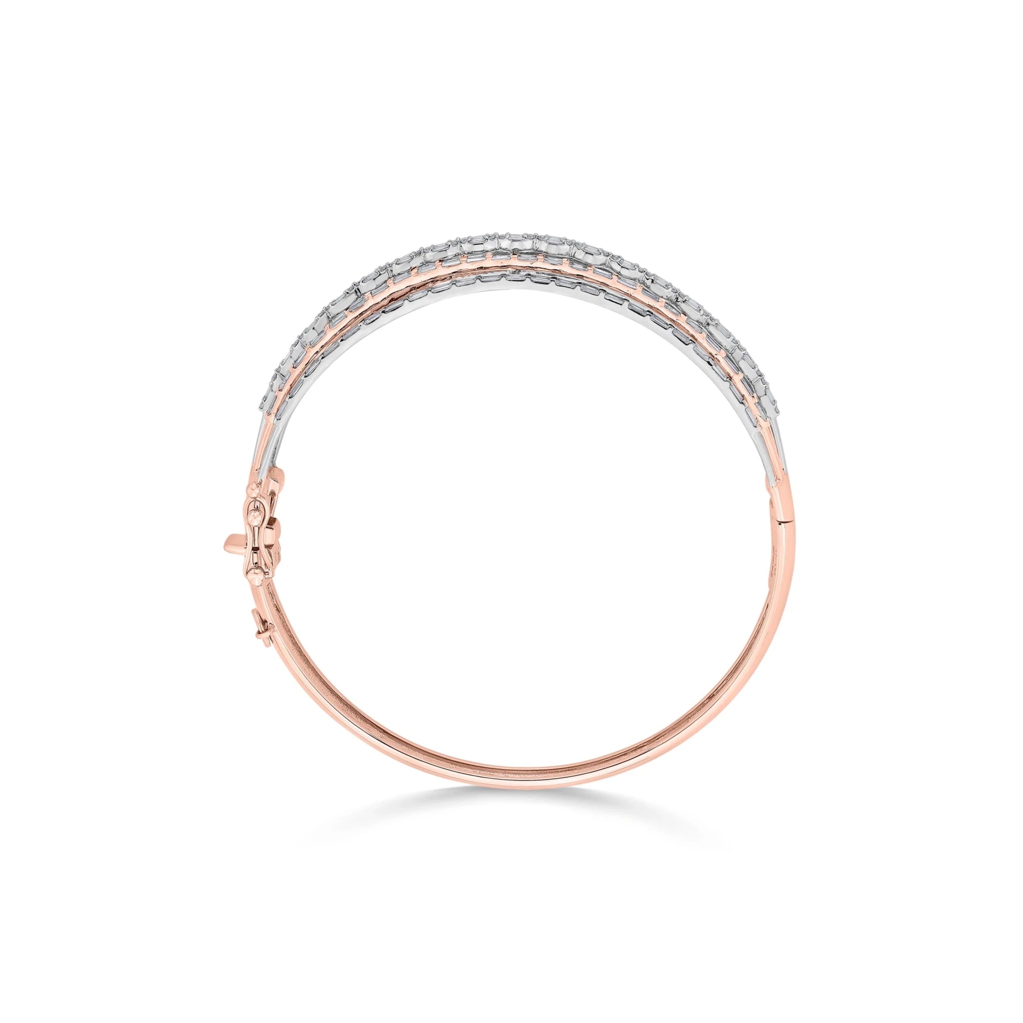 Enchante Triple - Track Radiance Bracelet - Zen Diamond India