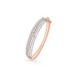 Enchante Triple - Track Radiance Bracelet - Zen Diamond India