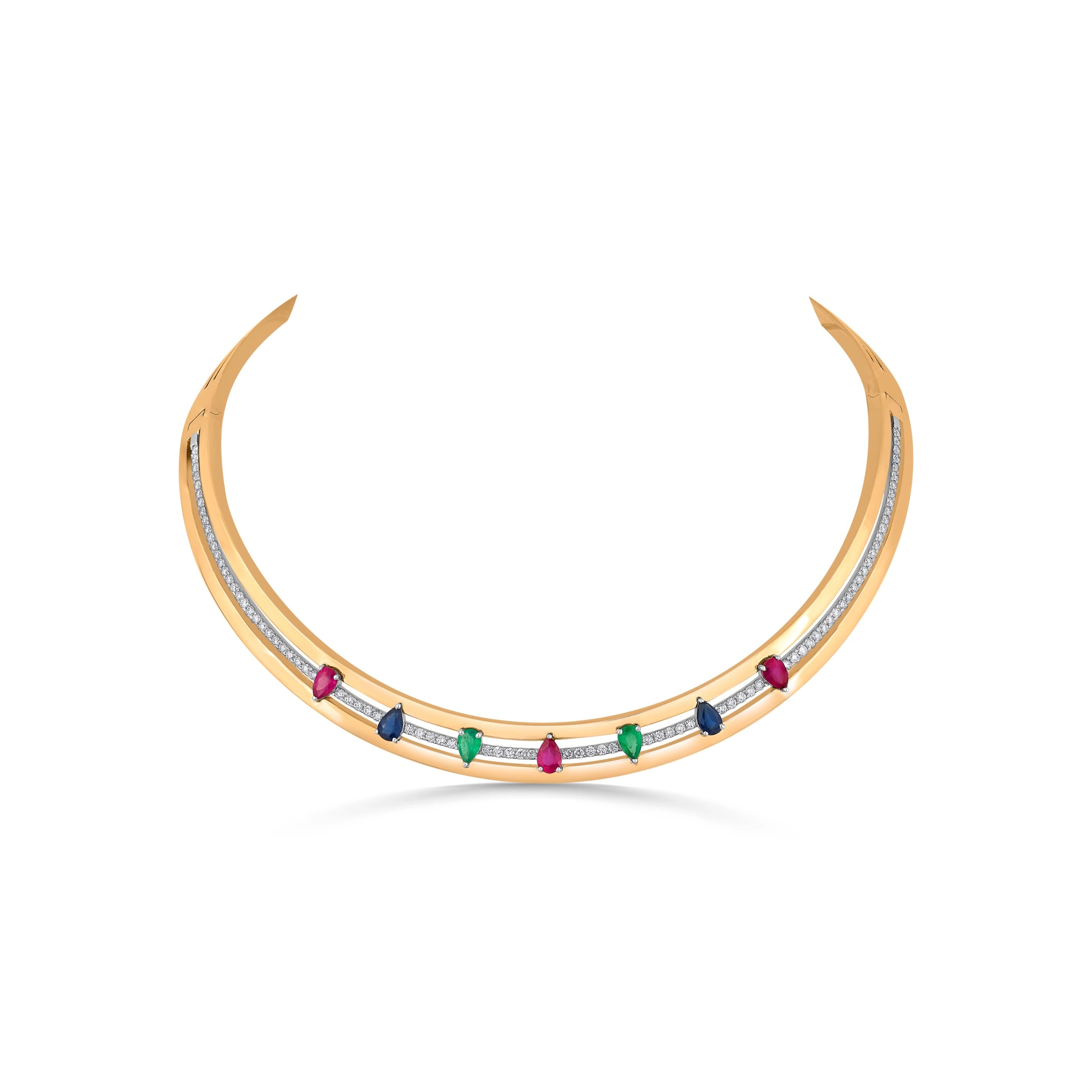 Toren Spectrum Radiance Choker - Zen Diamond India