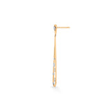 Soiree Glace RainDrop Dangle Earrings - Zen Diamond India