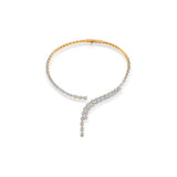 Enchante Shimmer Fall Necklace - Zen Diamond India