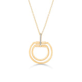 Soirée Eclipse Luxe Orbit Pendant - Zen Diamond India