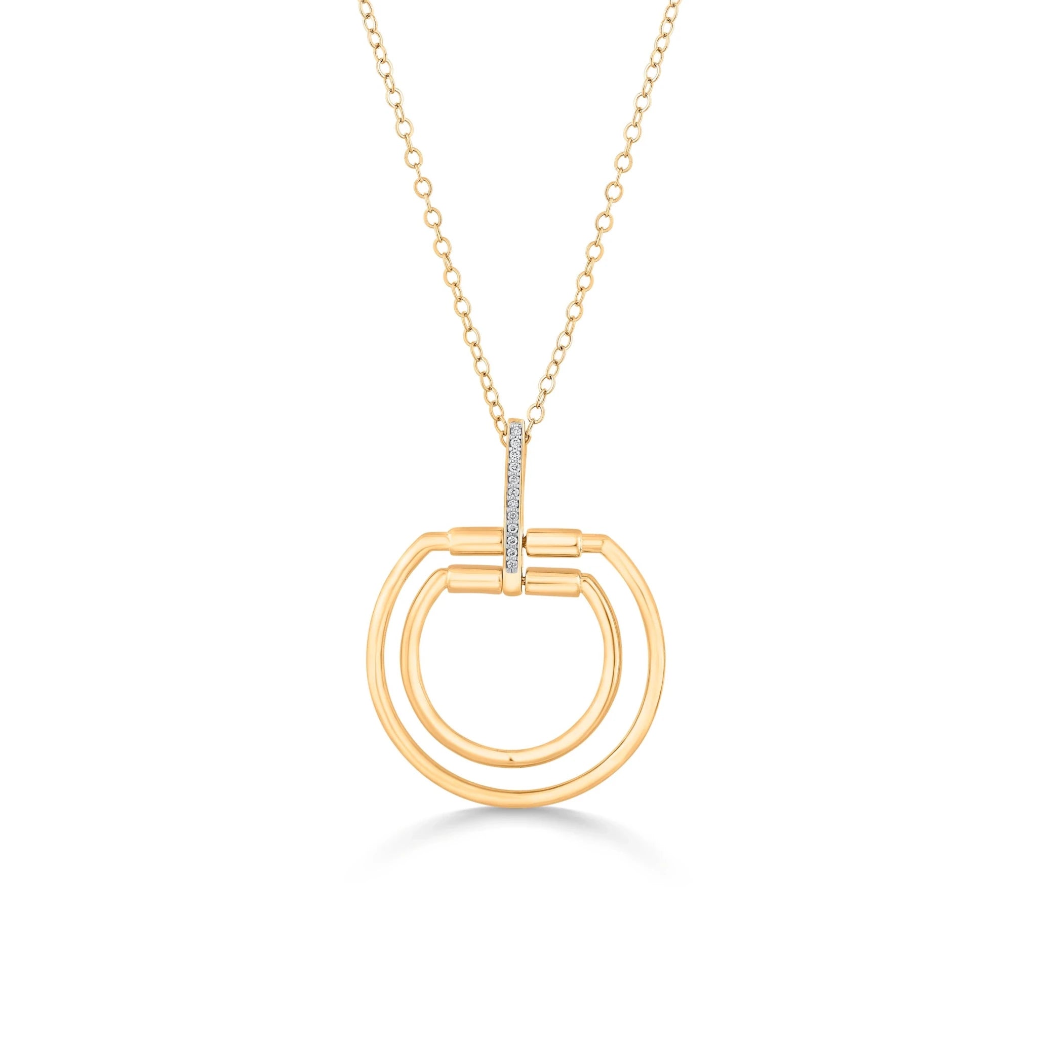 Soirée Eclipse Luxe Orbit Pendant - Zen Diamond India