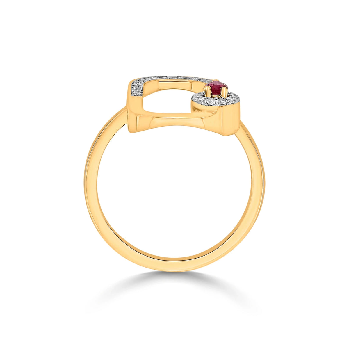 Toren Pear Drop Luxe Ring - Zen Diamond India