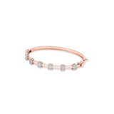 Enchante Rose Sparkle Track Bracelet - Zen Diamond India
