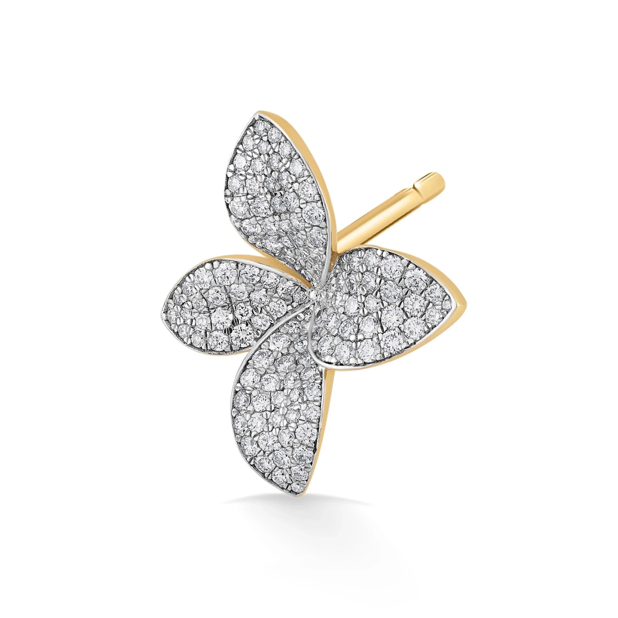 Bloom Petal Glow Earrings - Zen Diamond India