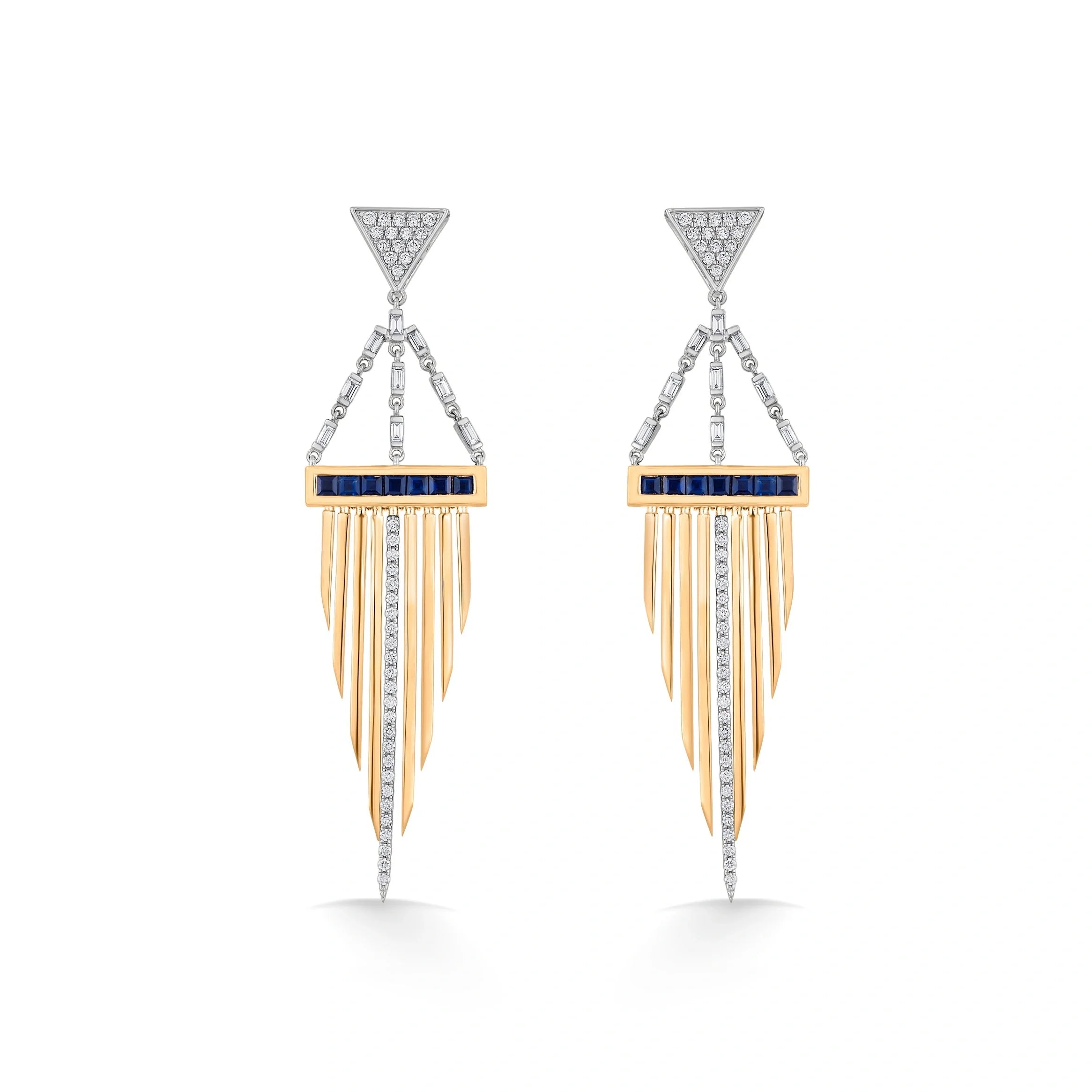 Soiree Glam Shrads Tassel Drops - Zen Diamond India
