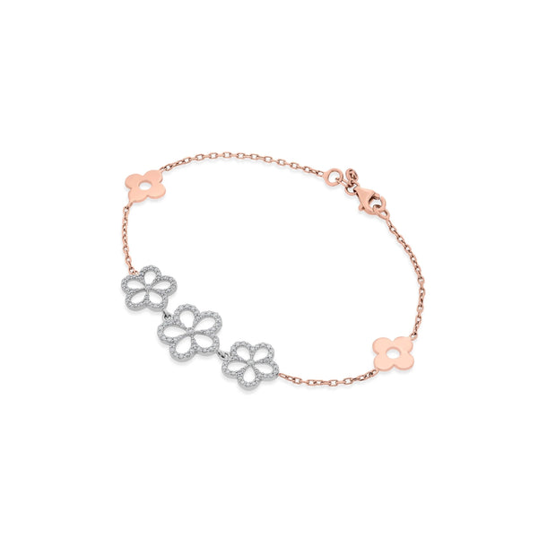 Sassy Blossom Grace Bracelet - Zen Diamond India