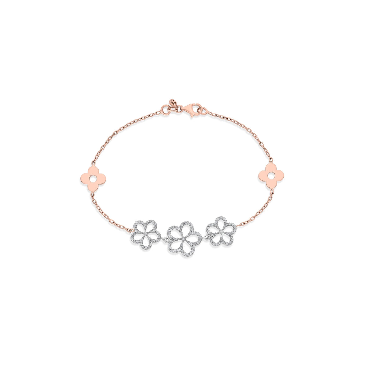 Sassy Blossom Grace Bracelet - Zen Diamond India