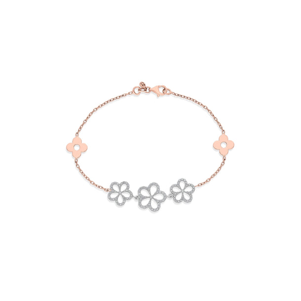 Sassy Blossom Grace Bracelet - Zen Diamond India