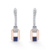 Toren Urban Luxe Drop Earrings - Zen Diamond India