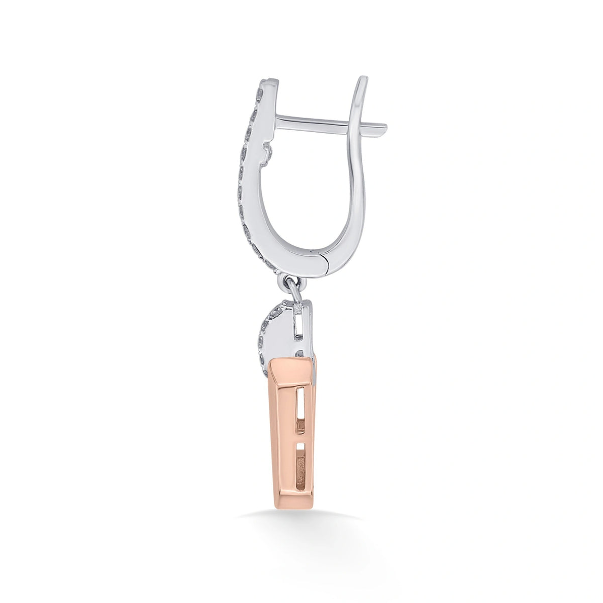 Toren Urban Luxe Drop Earrings - Zen Diamond India