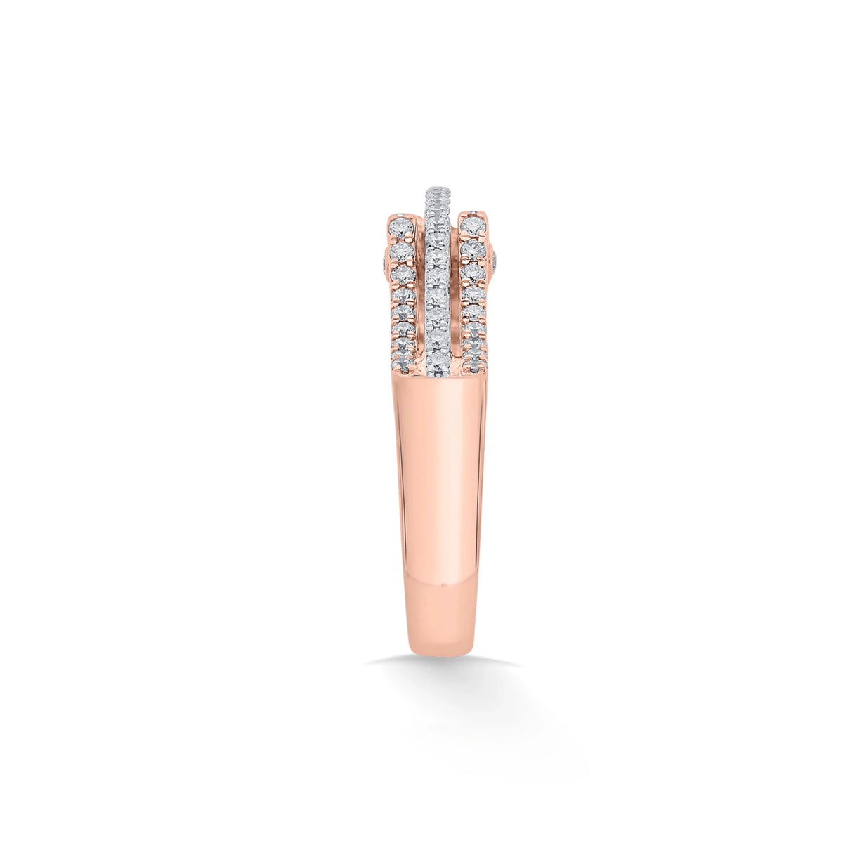 Enchante Luxe V - Shaped Pave Enhancer - Zen Diamond India