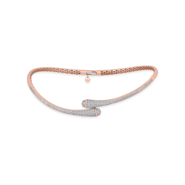 Soirée Serpenté Diamond Blade Collar - Zen Diamond India