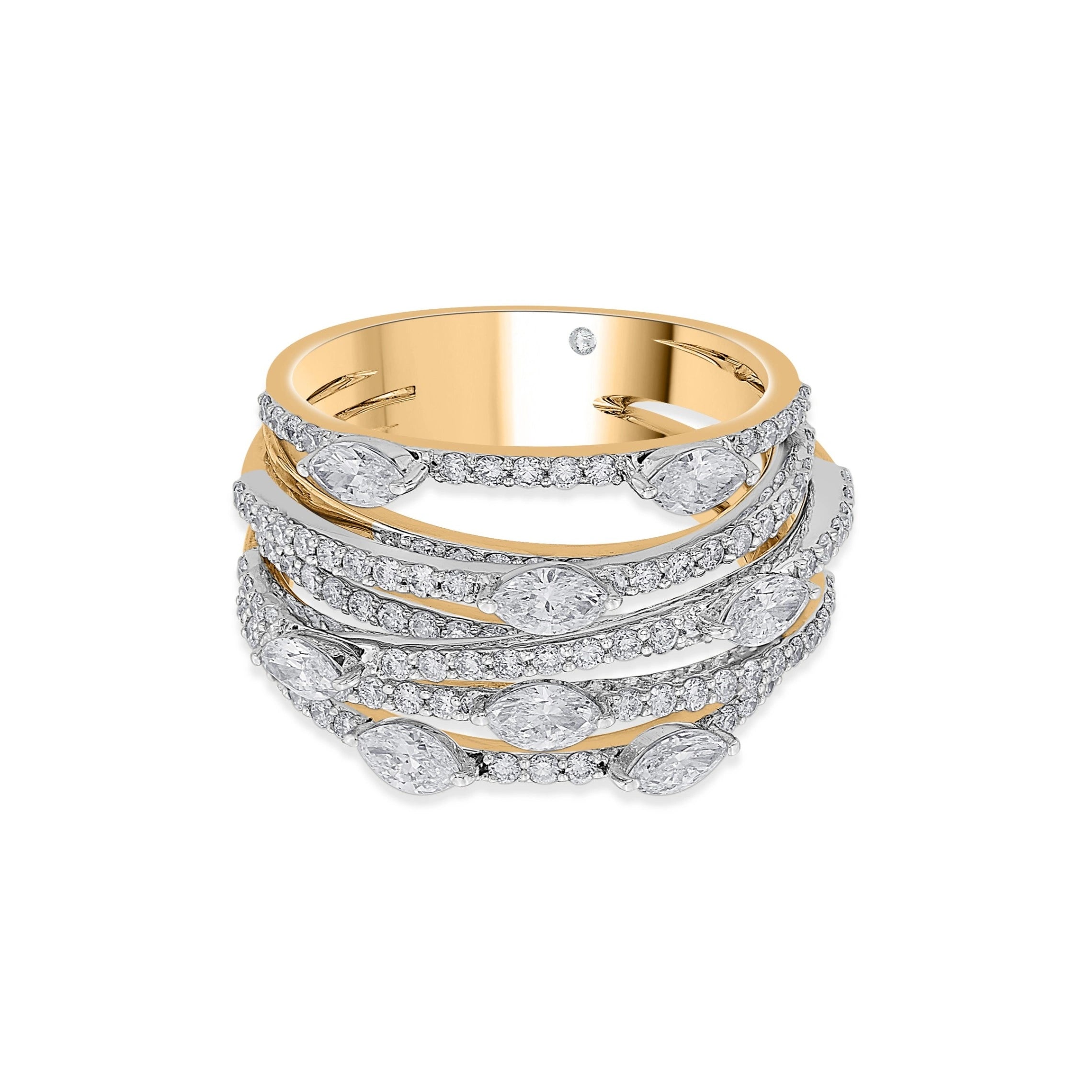 Enchante Marquise Cascade Grandeur - Zen Diamond India